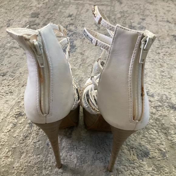 Women’s Scene Illuma Platform Heels Size 7.5 - Picture 3 of 3